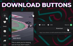 TikTok Download Buttons screenshot 1