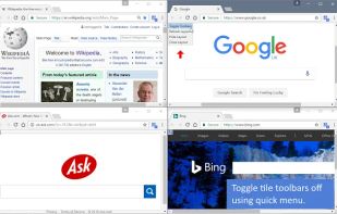 Tile Tabs WE screenshot 1