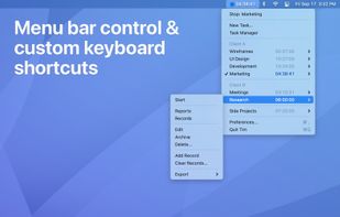 Tim • Simple Time Tracker screenshot 1