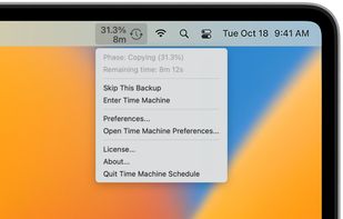 Time Machine Schedule screenshot 2