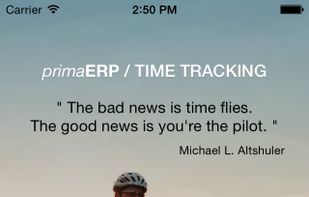 Time Tracking primaERP screenshot 1
