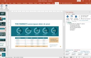 Time Xplorer In The Microsoft PowerPoint Task Pane