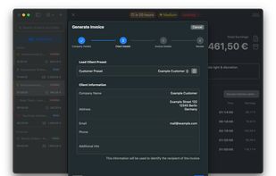 TimeBill screenshot 1