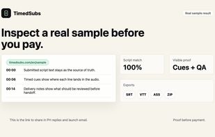TimedSubs screenshot 3