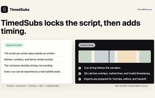 TimedSubs screenshot 2