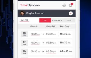 TimeDynamo screenshot 2