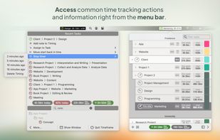 Timeframe screenshot 1