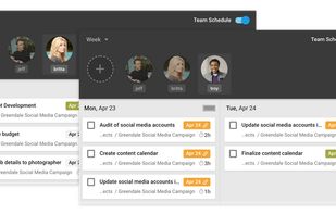 Never waste time in check-in meetings again! Ensure your team is focused on what's most vital by easily toggling between your teammates' work schedules with team task visibility.