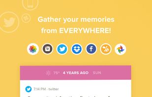 Timehop screenshot 2