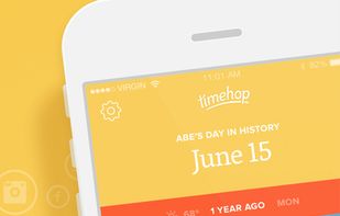 Timehop screenshot 1