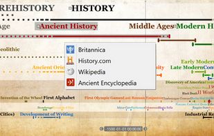 Timeline Software screenshot 1