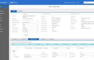 Lead Management Screen

Using one of our newest features, your team can manage sales leads including opportunities, activities, notes and files.