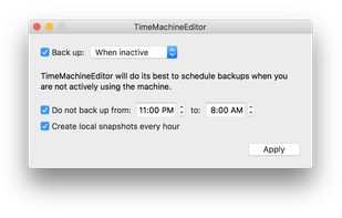 TimeMachineEditor screenshot 2