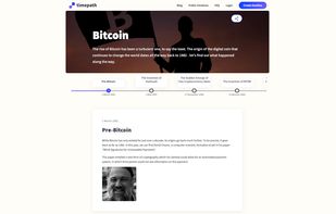 Example timeline created with Timepath.