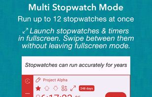 TimerDash: Multi stopwatches running