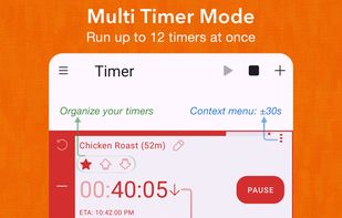 TimerDash by BananaSkinz: Screenshot of Multi timers