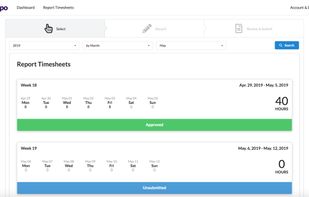 TimeRepo screenshot 2