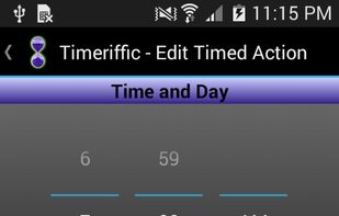 Timeriffic screenshot 1