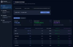 Timescanner screenshot 1