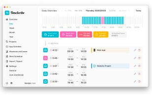 TimeScribe screenshot 1