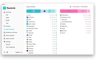TimeScribe screenshot 2