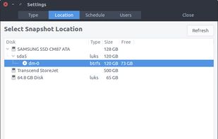 Settings Location