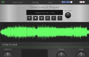 TimeStretch Player screenshot 1