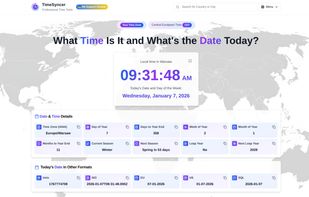 TimeSyncer screenshot 1