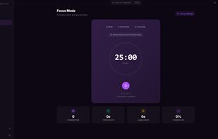 A distraction-free Pomodoro timer tailored for deep work