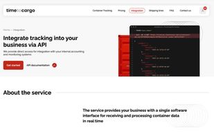 API Integration - TimeToCargo