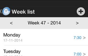 TimeWriter screenshot 1
