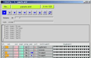 TiMidity++ screenshot 1