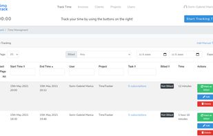 Timo-Track screenshot 1