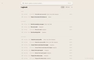 Logbook