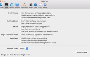 TinkerTool screenshot 2