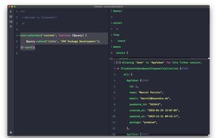 Tinkerwell screenshot 1
