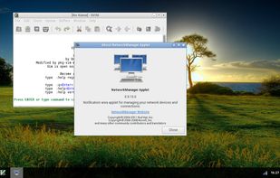 Default setup on a Debian stable system.