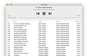 Tiny Player for Mac screenshot 1