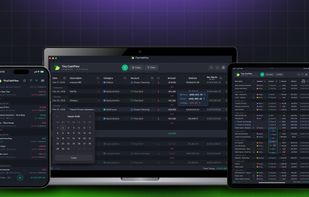 TinyCashFlow on every device — desktop, tablet, and phone, always in perfect sync.