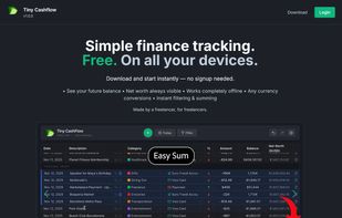 TinyCashFlow screenshot 1