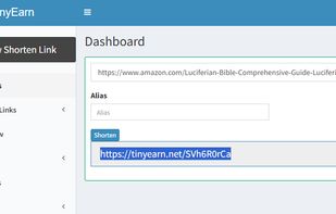 TinyEarn User Dashboard