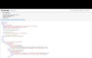 Tiny File Manager screenshot 1