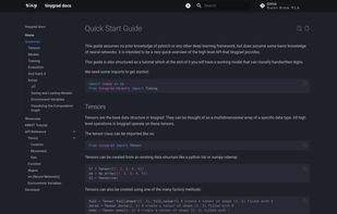 tinygrad screenshot 1