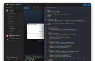 TinyJS App Studio screenshot 3