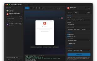 TinyJS App Studio screenshot 1