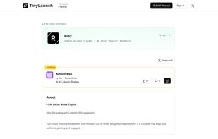 TinyLaunch screenshot 2