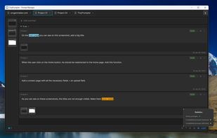 Statistics, Images manager...