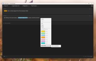 Text coloring, rules...