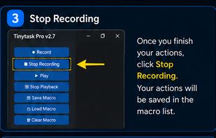 TinyTask Pro screenshot 1