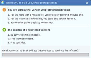 Tipard DVD to iPad Converter screenshot 1